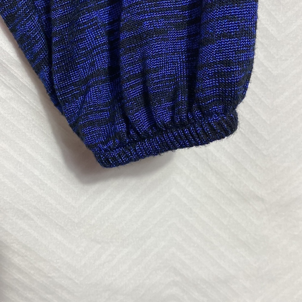 Faded Glory Blue Long Sleeve Women’s Top - Picture 3 of 6